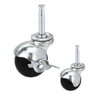 2 Inch Swivel Ball Casters With 8x38mm Long Stem For Chairs