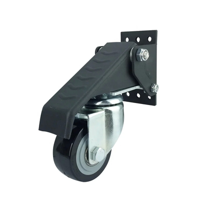 Smooth Workbench Heavy Duty Retractable Side Mount Casters With High Load Capacity