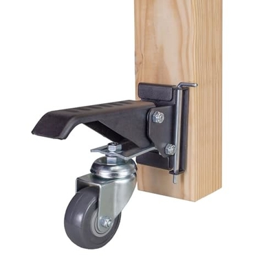 Smooth Workbench Heavy Duty Retractable Side Mount Casters With High Load Capacity