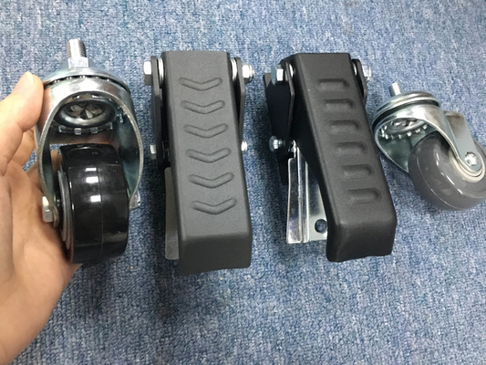 300 Lbs Capacity Steel Swivel Casters for Workbenches and Heavy Equipment