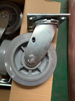 Noiseless And Wear Resistant Trolley Wheels With M12x15mm Threaded Stem