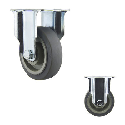 4" 198lbs Capacity Floor Protecting Medium Duty Casters Rigid Wheel OEM