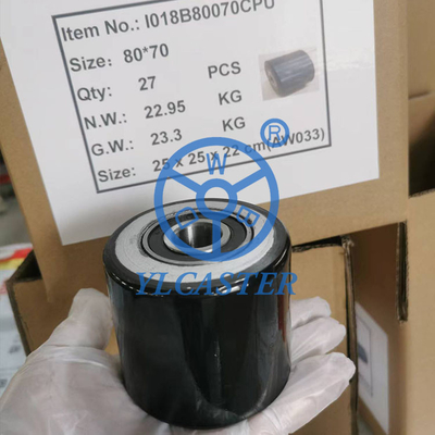 Iron Core 3" Polyurethane Load Wheels 600KG Capacity Pallet Jack Wheels