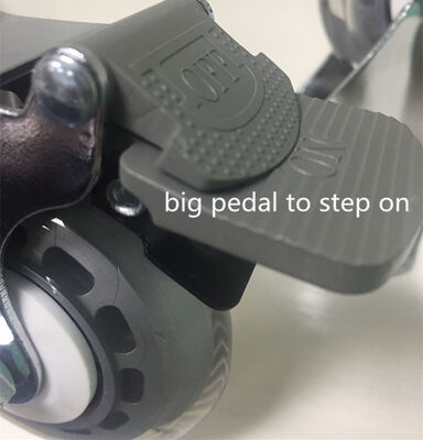 5 pollici Altezza complessiva Cavi di poliuretano Capacità di carico pesante di grado industriale Ruote per carrelli Macchine e attrezzature