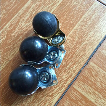 Materiale delle ruote PA Caster di nylon Set di 4 ruote di nylon resistenti da 65 mm Ideale per carrelli industriali e applicazioni pesanti