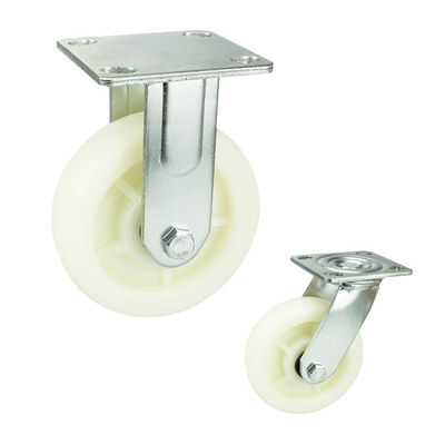 280kg Loading Heavy Duty Ball Bearing Wheels , 6 Inch Heavy Duty Swivel Castors