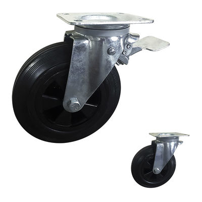 286lbs Loading Heavy Duty Lockable Casters , 150mm Castor Wheels