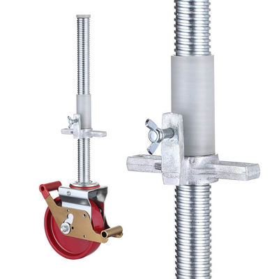 1000kg Loading 200mm Scaffolding Casters Wheels Rust Resistant Heavy Duty Castors